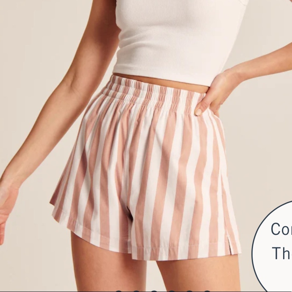 Abercrombie high rise shorts